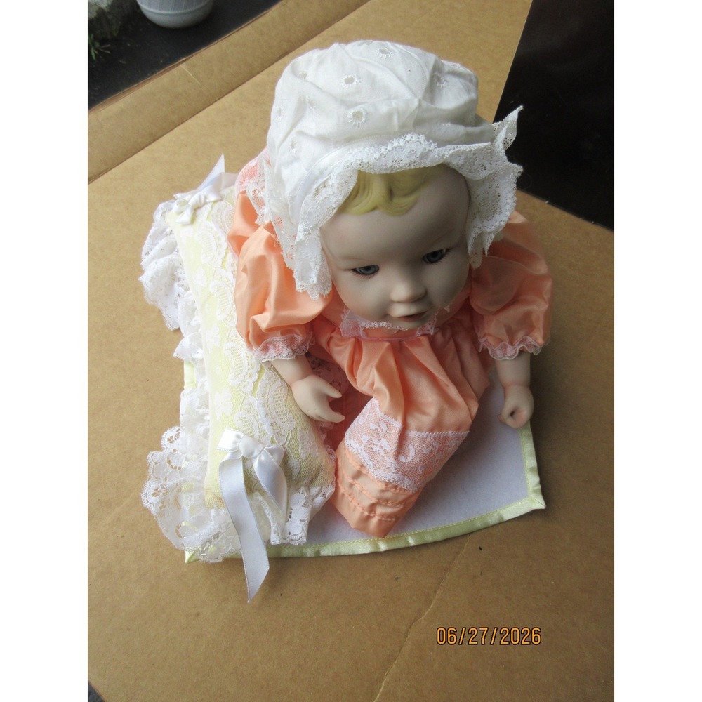Ashton-Drake Yolanda Bello Heather Porcelain Baby Doll 1986 Limited Edition COA